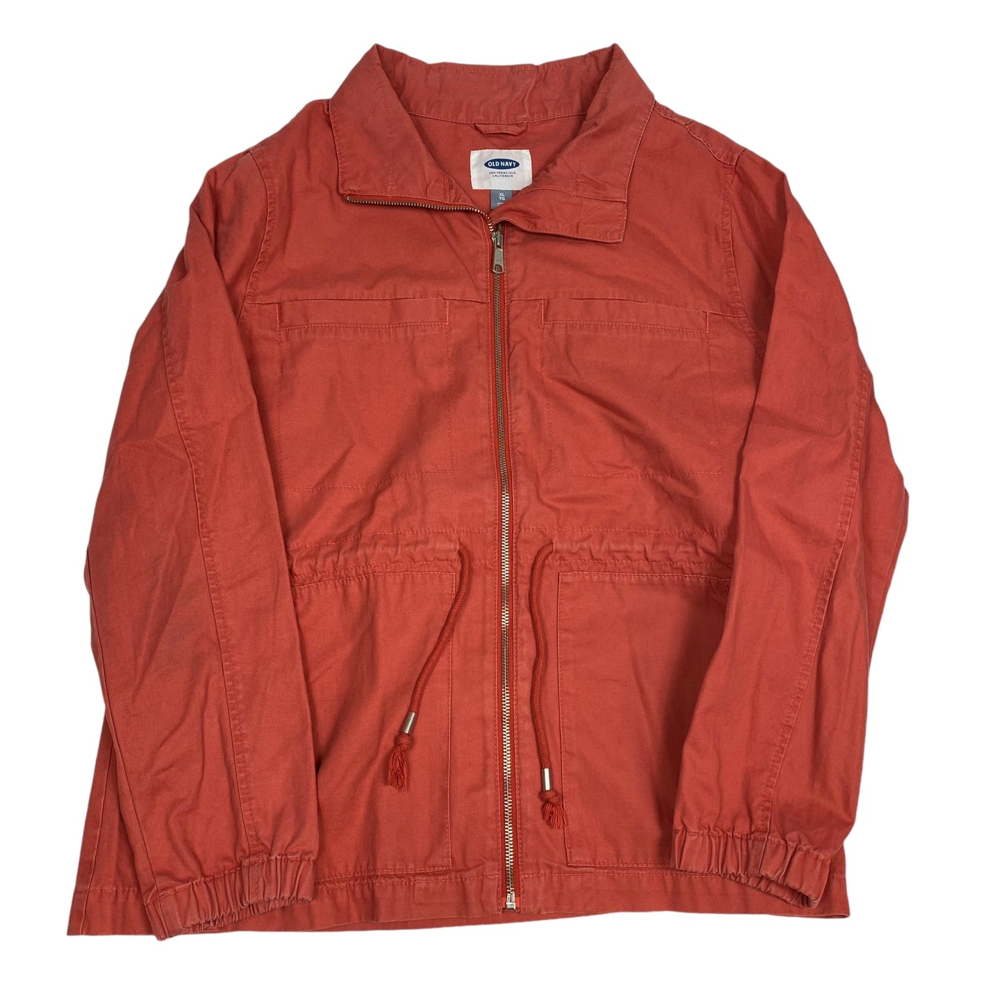 Jacket Utility By Old Navy In Coral, Size: Xl