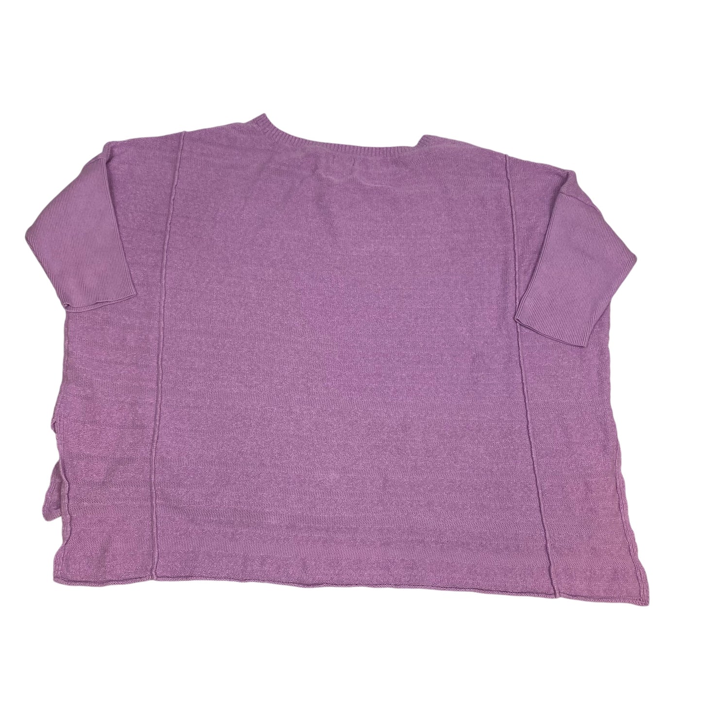 Top 3/4 Sleeve By Pilcro In Purple, Size: L