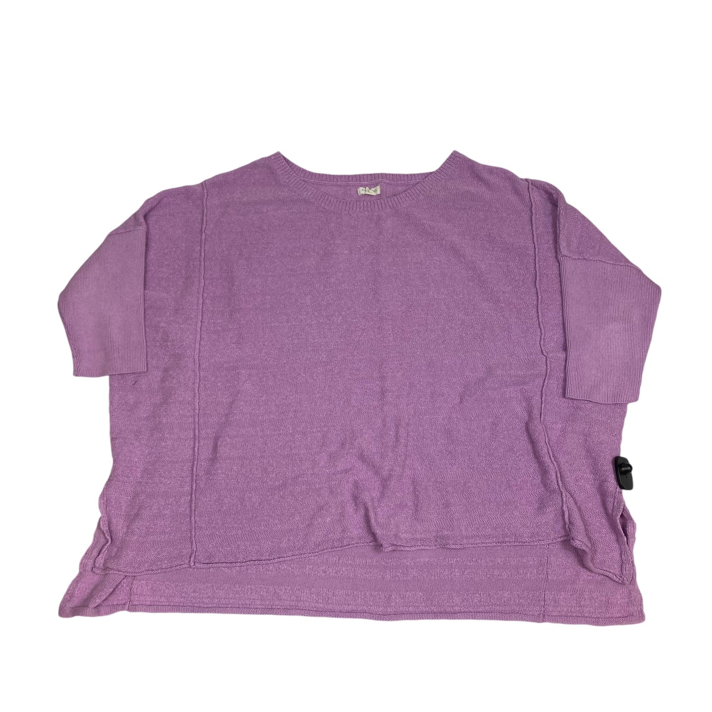 Top 3/4 Sleeve By Pilcro In Purple, Size: L