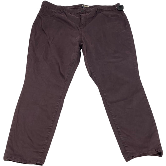 Pants Other By Universal Thread In Purple, Size: 22