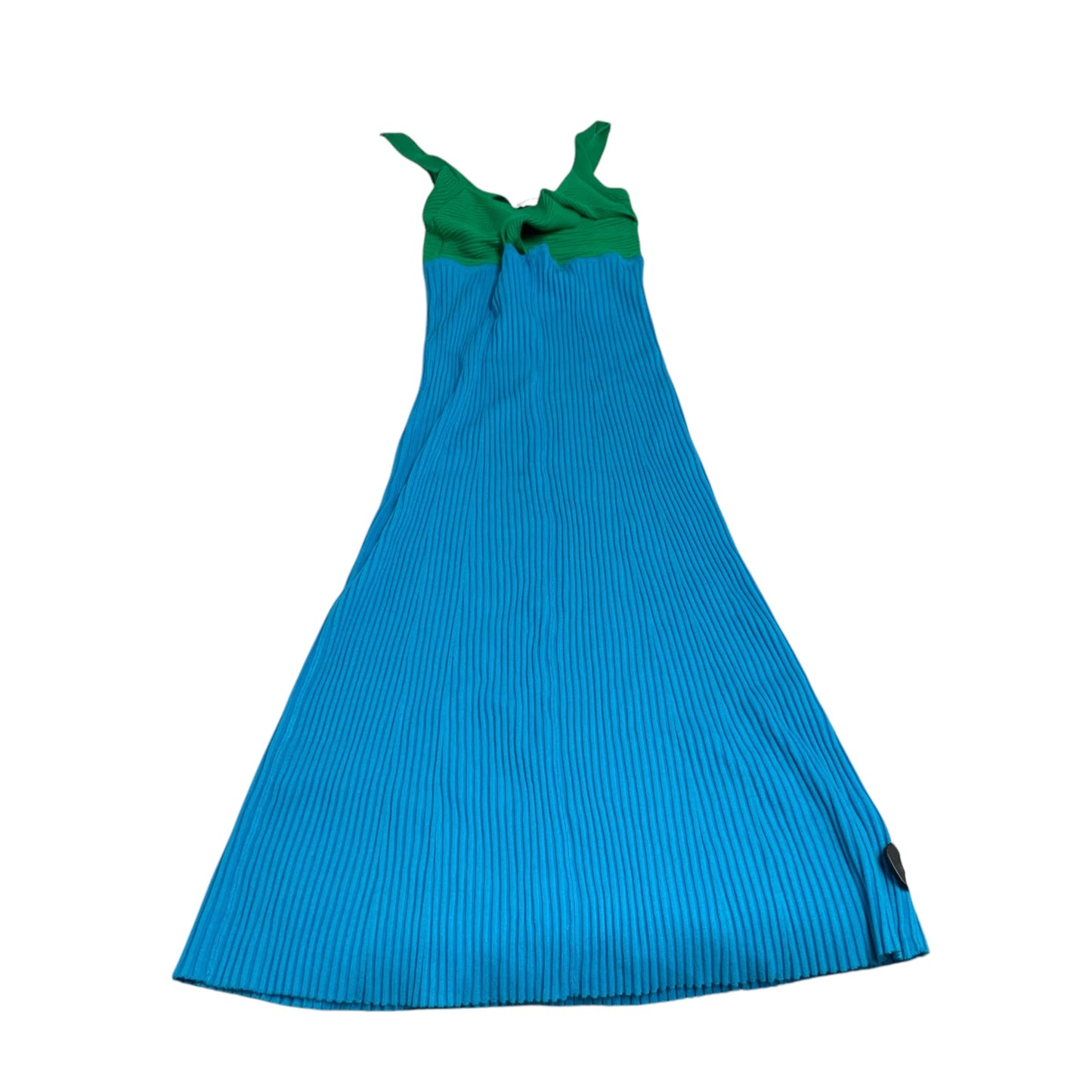 Dress Casual Maxi By Lush In Blue & Green, Size: L