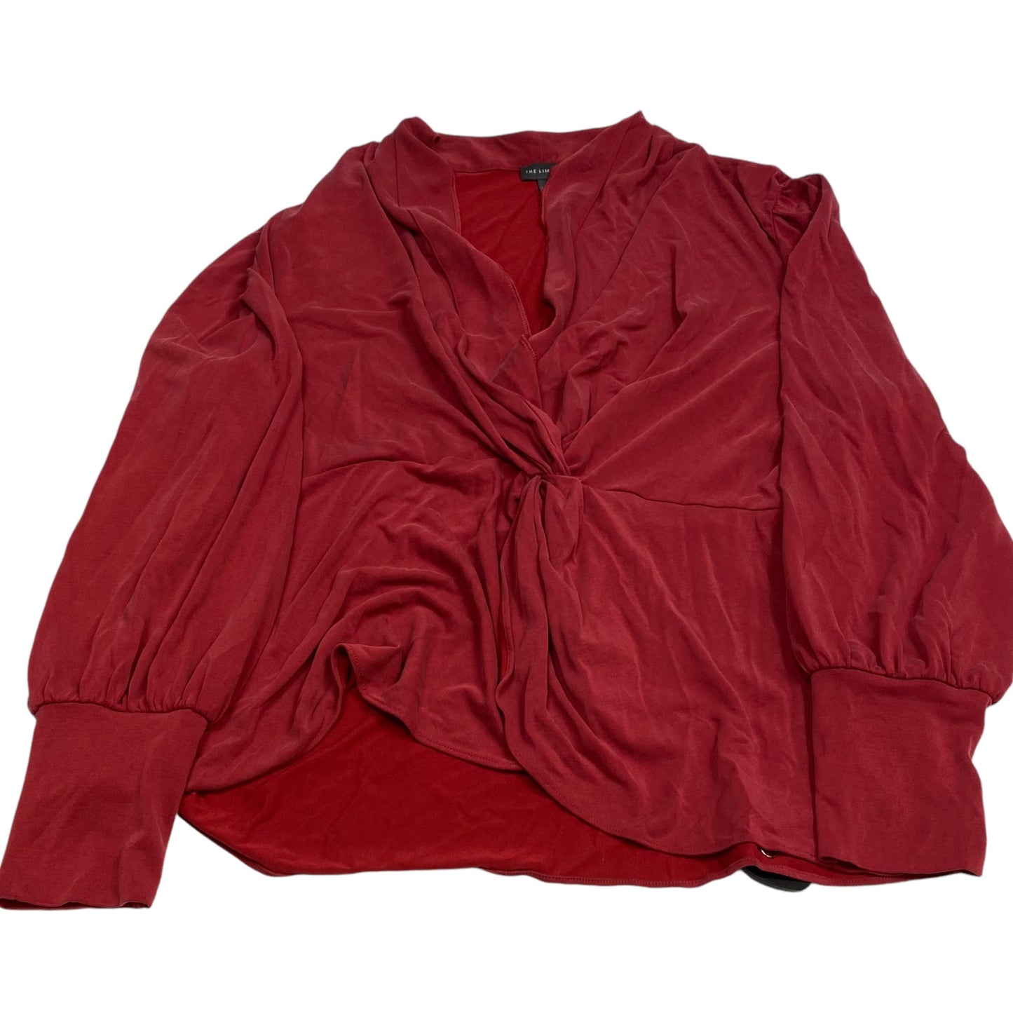 Top Long Sleeve By Limited In Red, Size: 1x