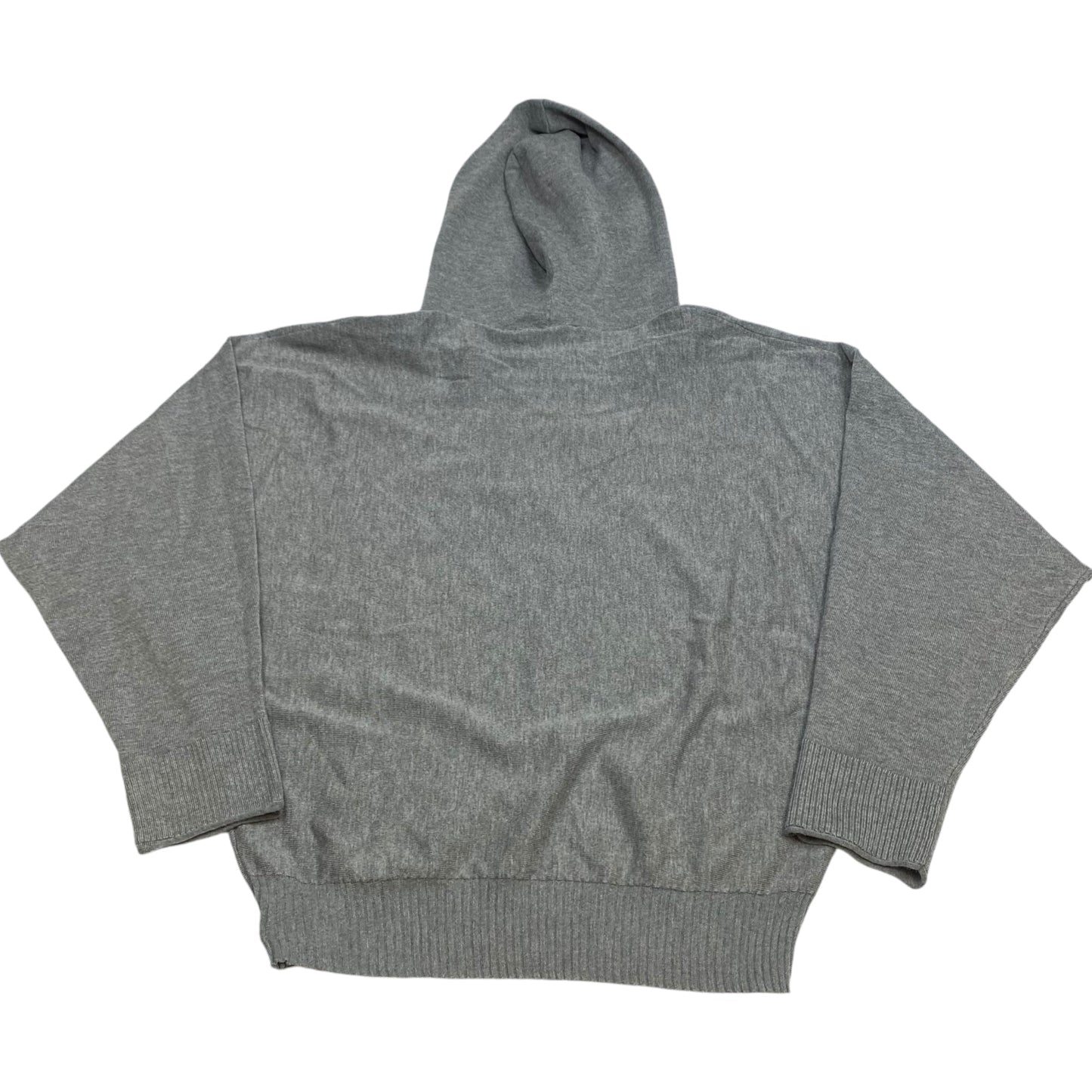 Sweatshirt Hoodie By Cyrus Knits In Grey, Size: M