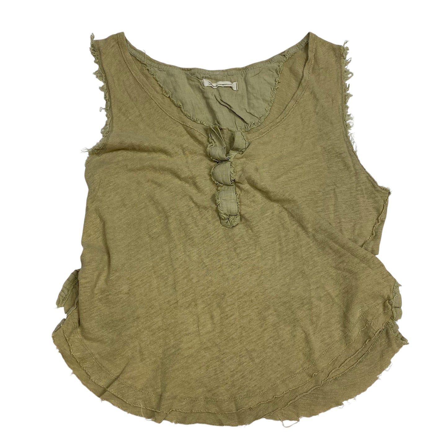 Top Sleeveless By We The Free In Green, Size: L