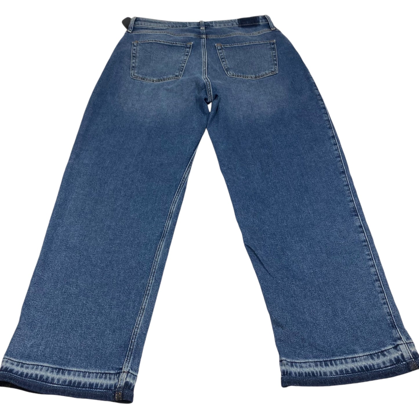 Jeans Straight By Hollister In Blue Denim, Size: 12