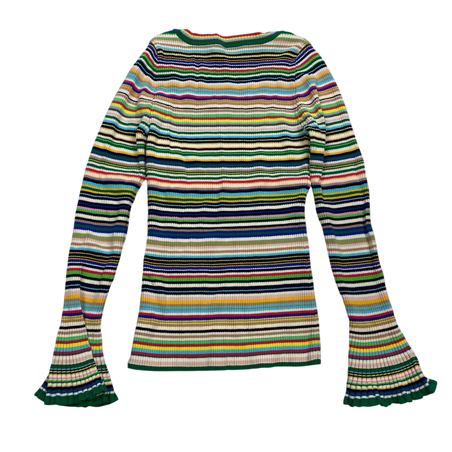 Top Long Sleeve Designer By Milly In Multi-colored, Size: S