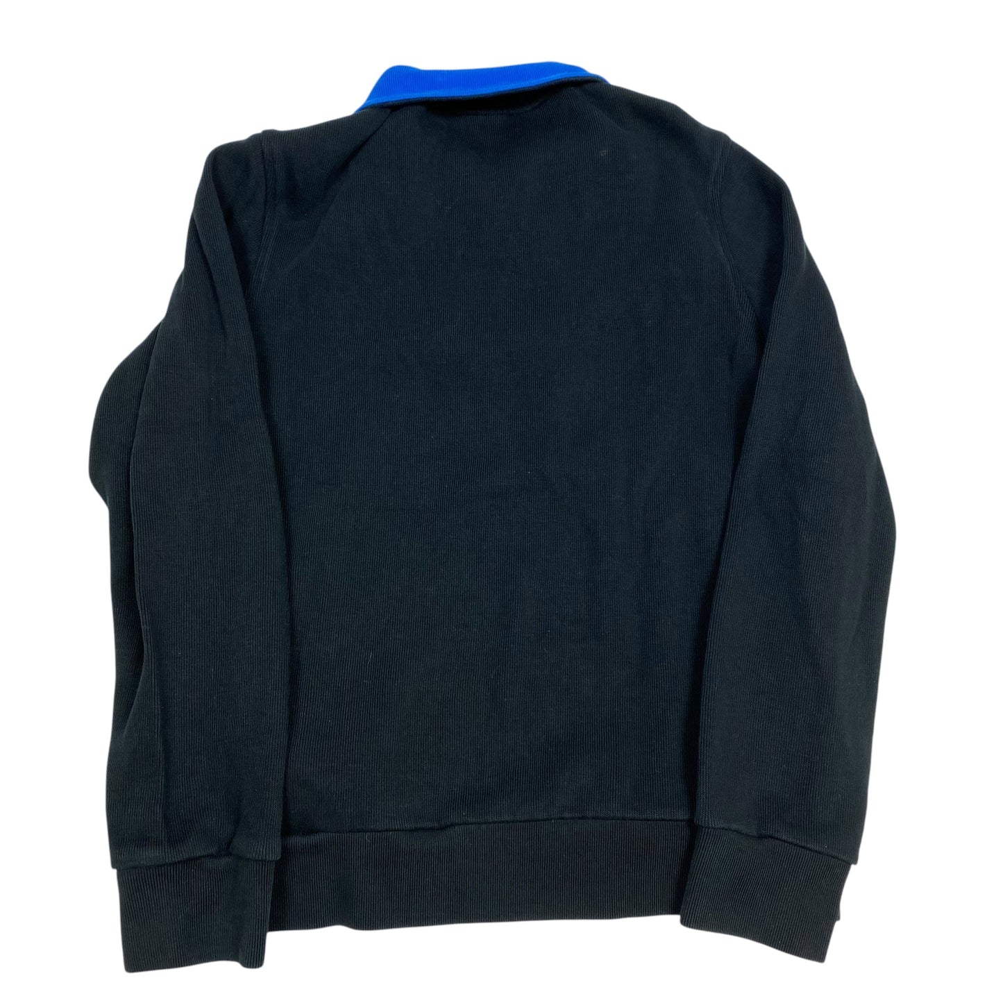 Sweatshirt Collar By Lacoste In Blue, Size: S