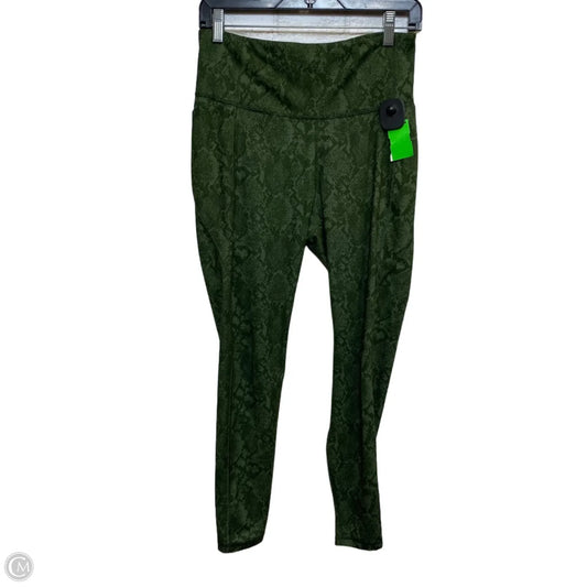 Athletic Leggings By All In Motion In Green, Size: M