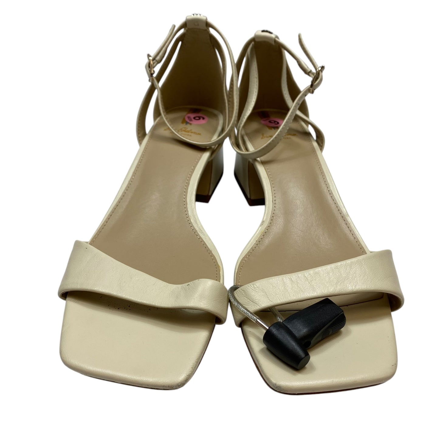 Shoes Heels Block By Sam Edelman In Cream, Size: 9