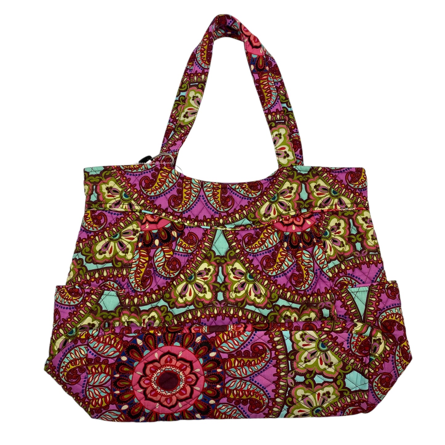 Handbag By Vera Bradley, Size: Medium