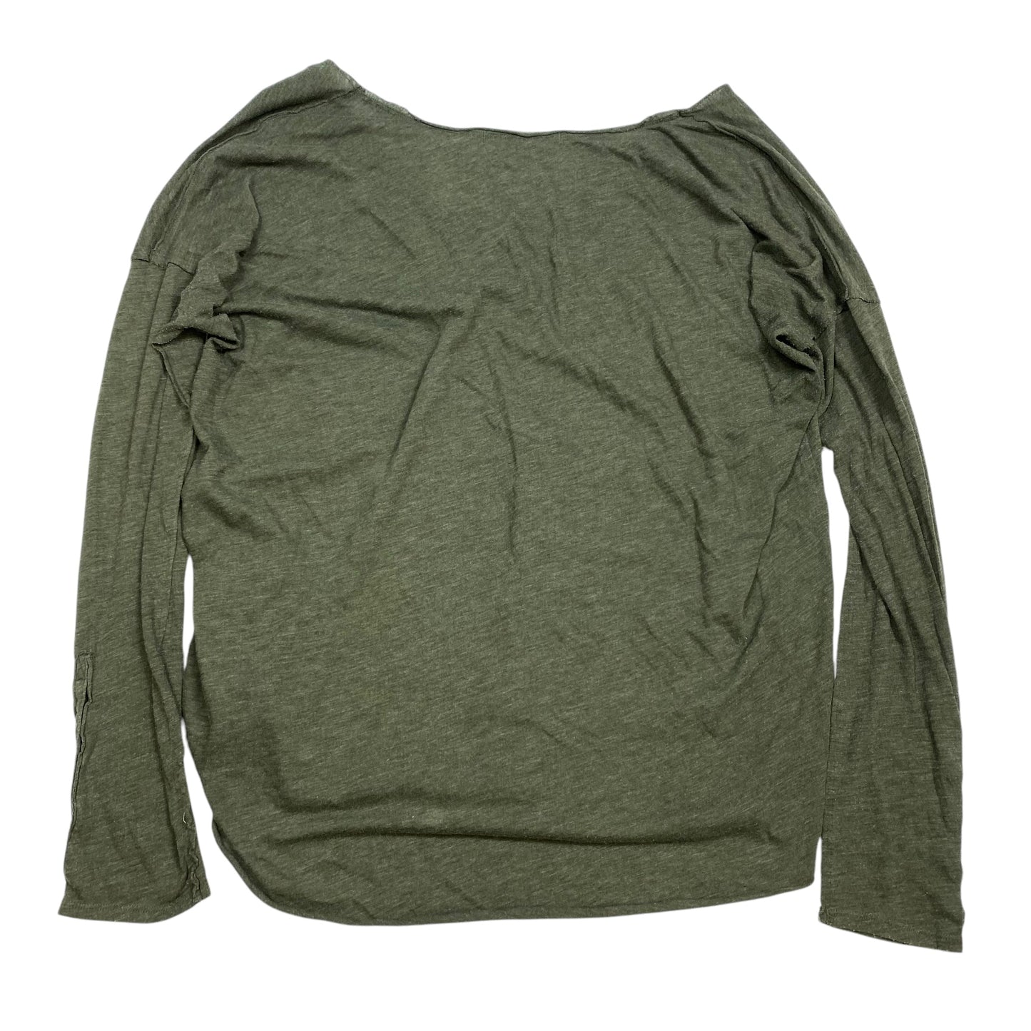 Top Long Sleeve Basic By We The Free In Green, Size: L