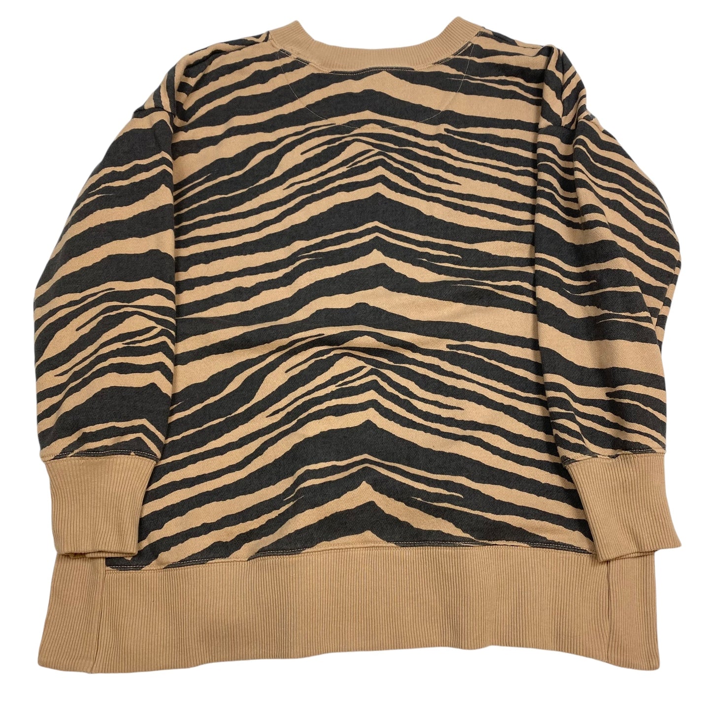 Sweatshirt Crewneck By Aerie In Zebra Print, Size: S