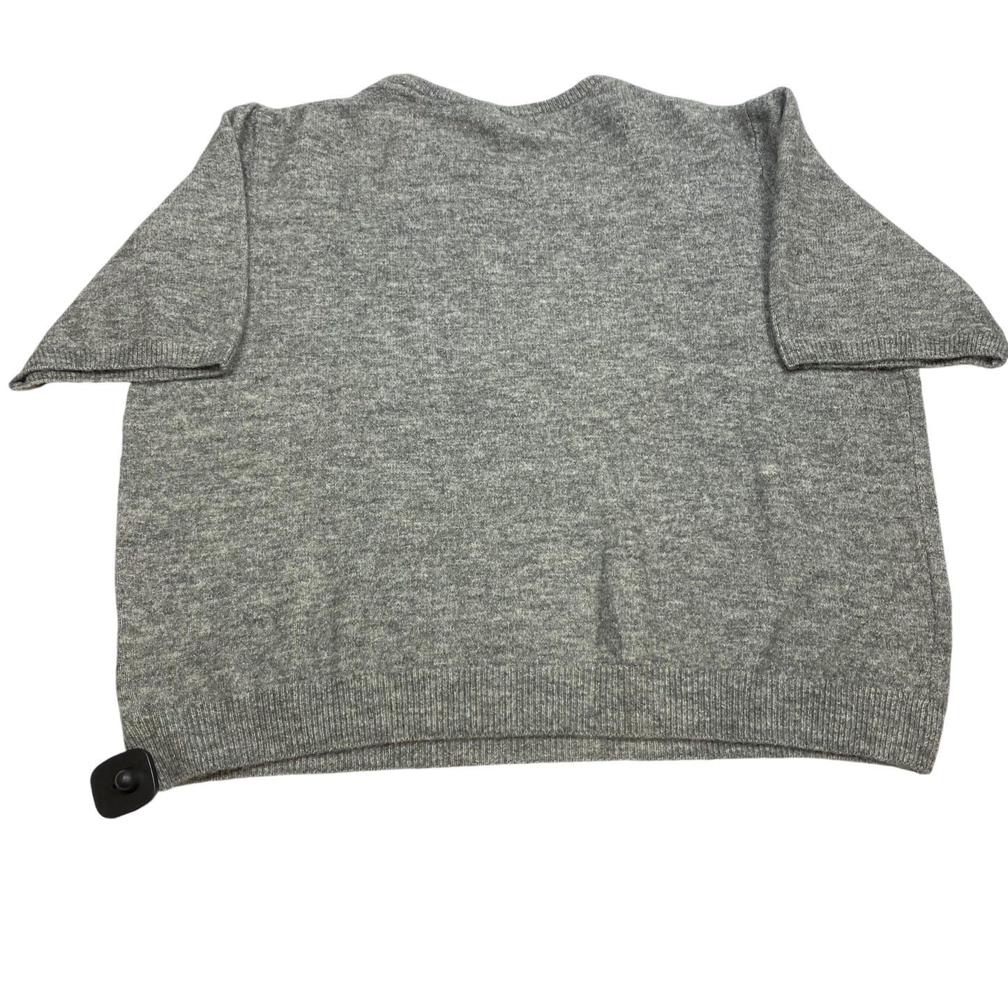 Sweater Short Sleeve By H&m In Grey, Size: 3x