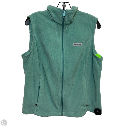 Vest Fleece By Columbia In Green, Size: Xl