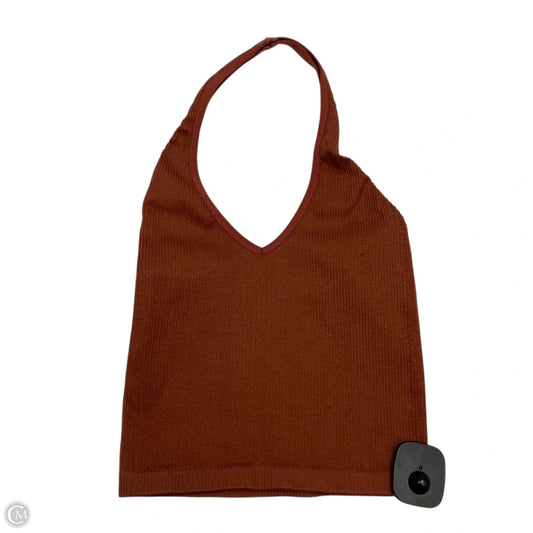 Top Sleeveless Basic By Urban Outfitters In Brown, Size: S