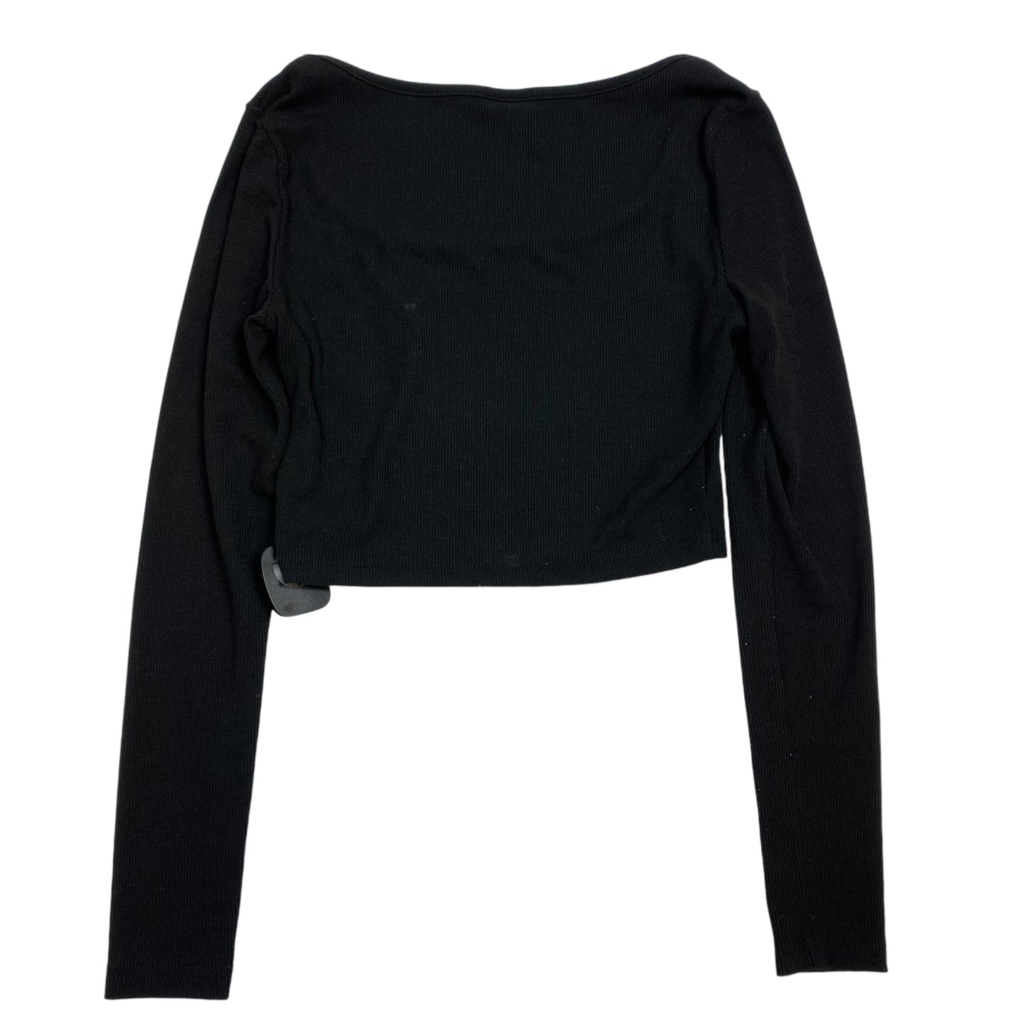 Top Long Sleeve By Shein In Black, Size: Xs