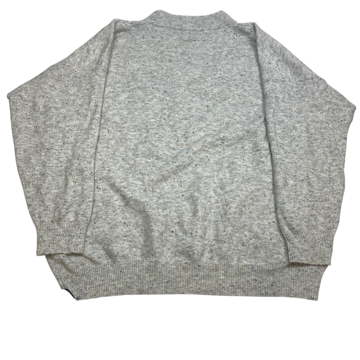 Sweater By A New Day In Grey & Orange, Size: Xl