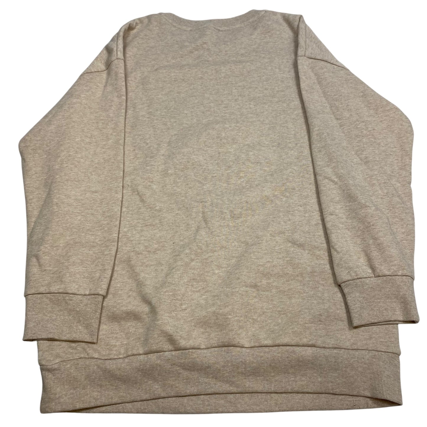 Sweatshirt Crewneck By Tommy Hilfiger In Tan, Size: S