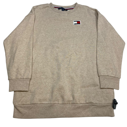 Sweatshirt Crewneck By Tommy Hilfiger In Tan, Size: S