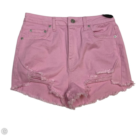 Shorts By Love Tree In Pink Denim, Size: M