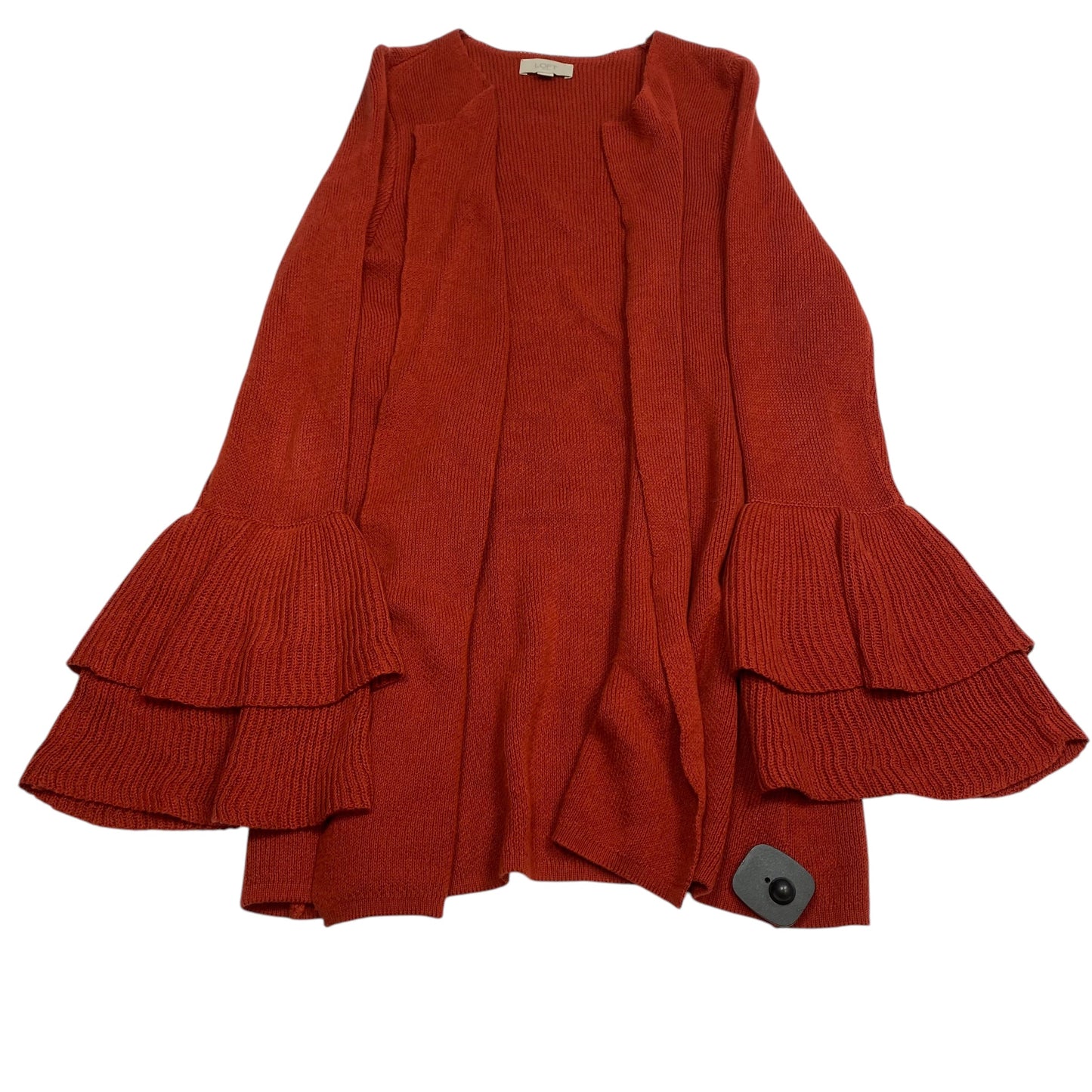 Sweater Cardigan By Logg In Orange, Size: S