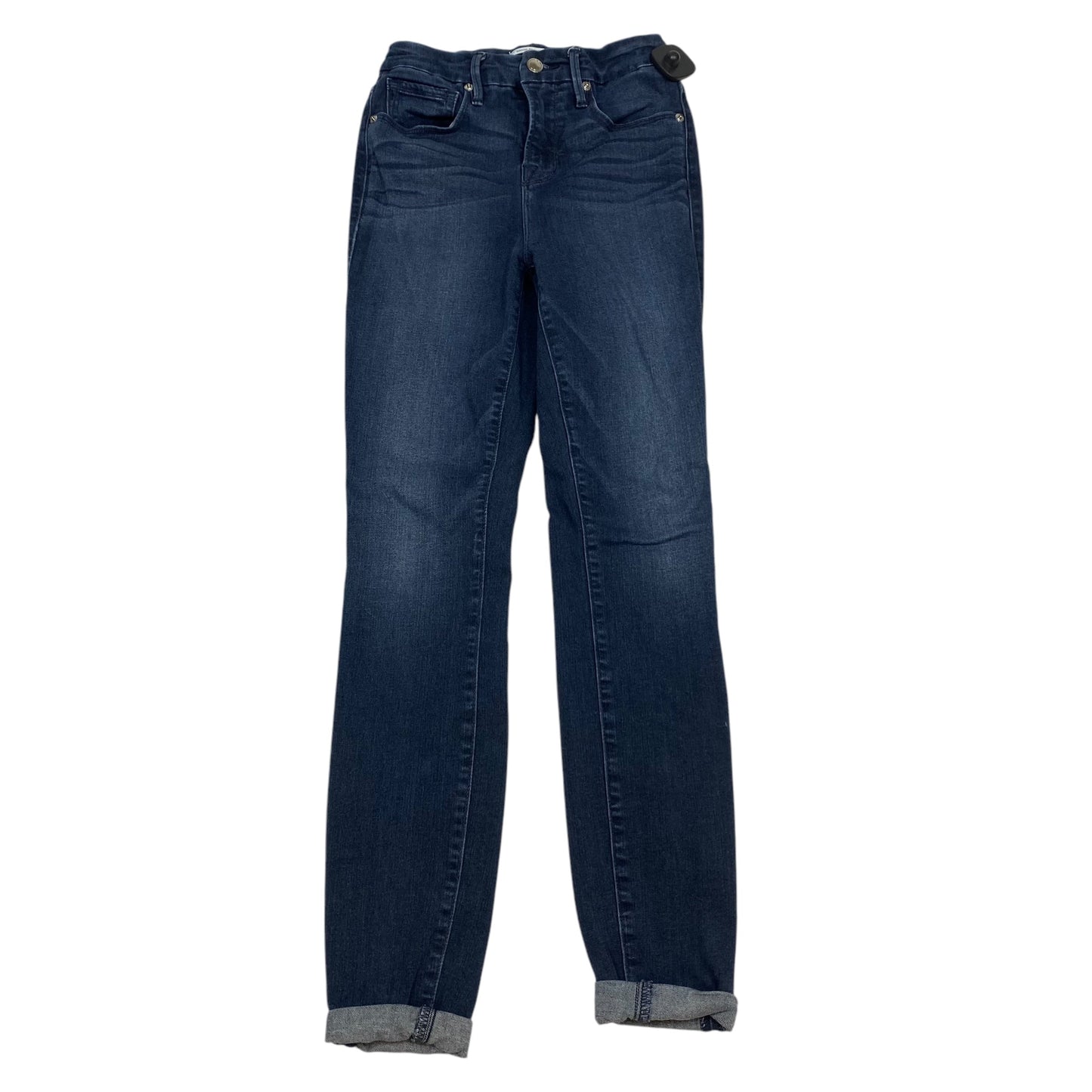 Jeans Designer By Good American In Blue Denim, Size: 2