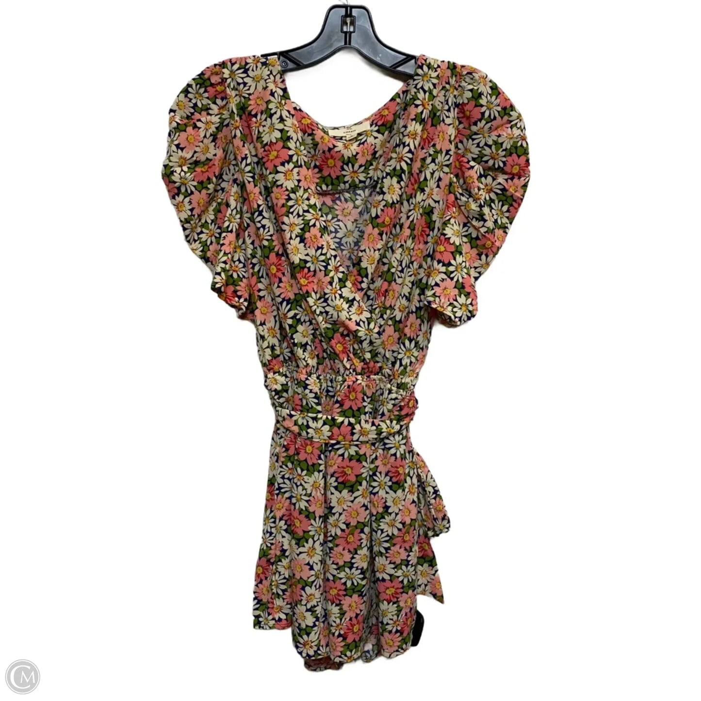 Dress Casual Short By Entro In Blue & Pink, Size: M