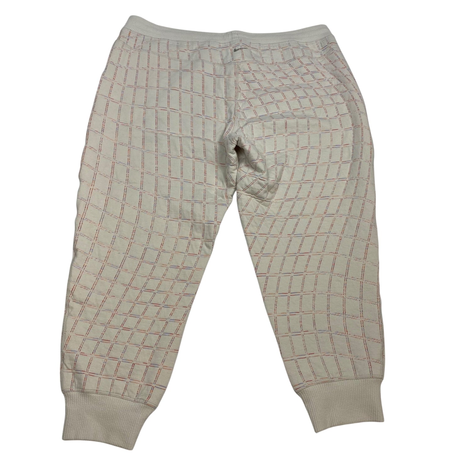 Athletic Pants By Nike Apparel In Cream & Pink, Size: Xl