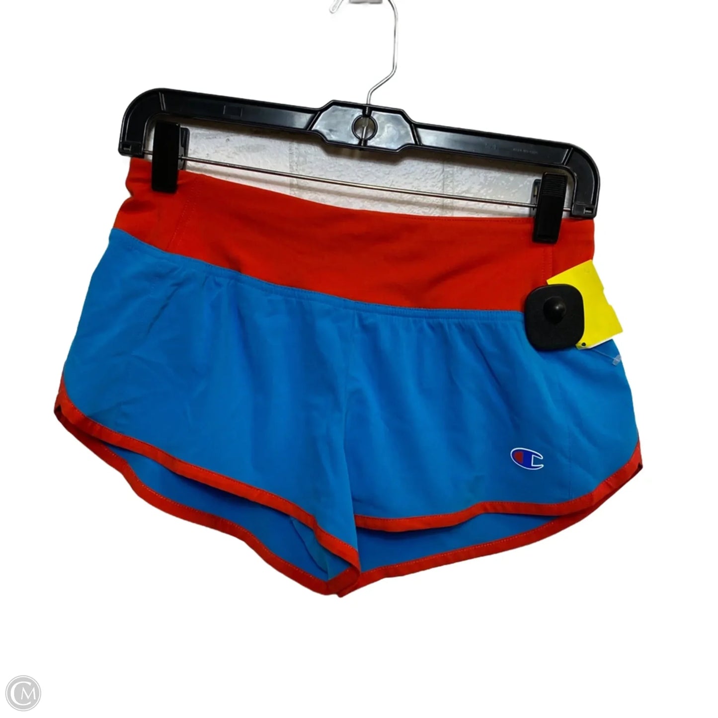 Athletic Shorts By Champion In Blue & Red, Size: Xs