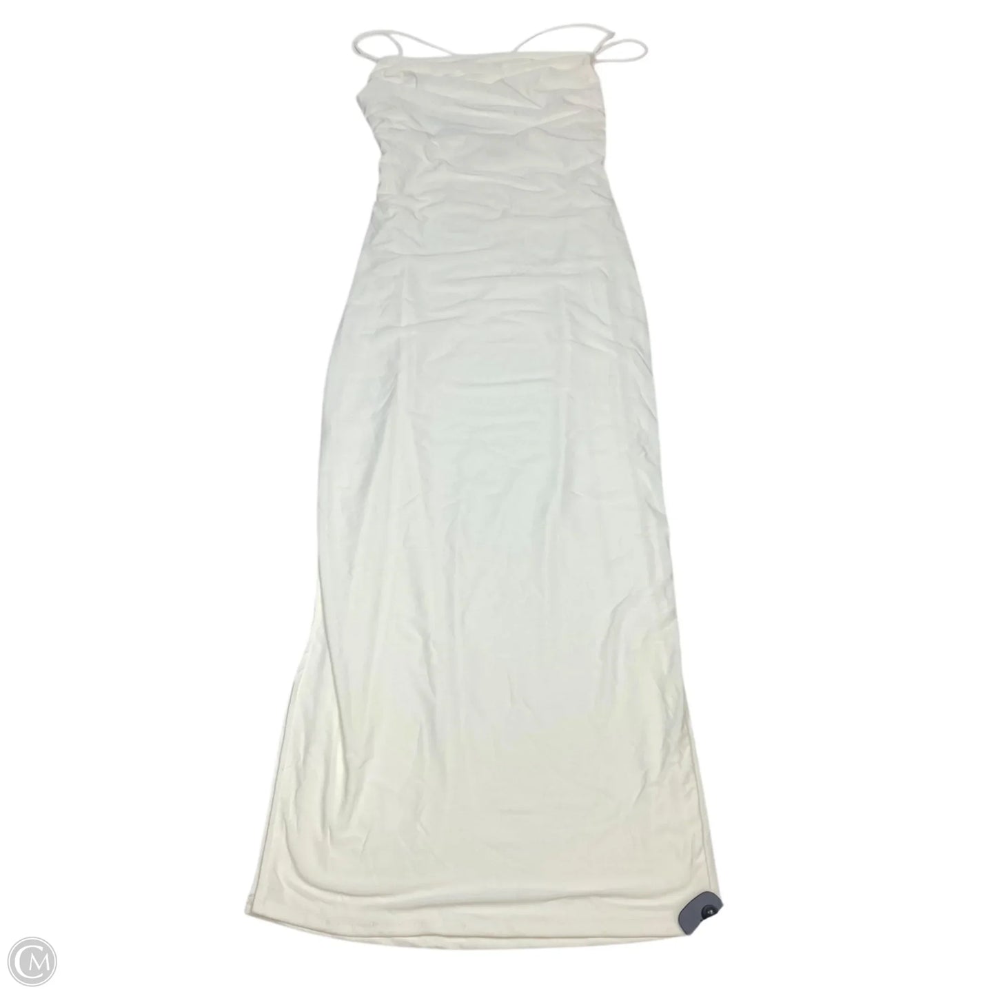 Dress Party Long By Fashion Nova In White, Size: 1x