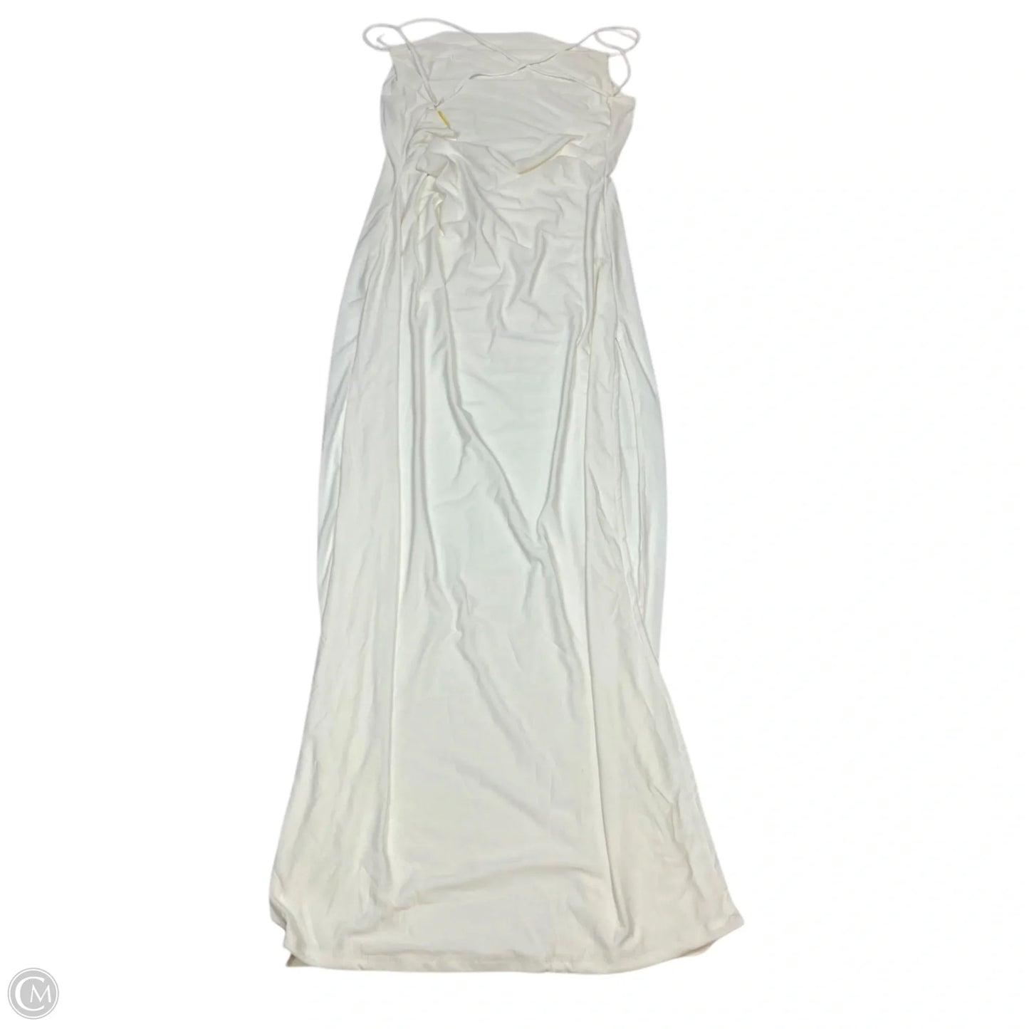 Dress Party Long By Fashion Nova In White, Size: 1x