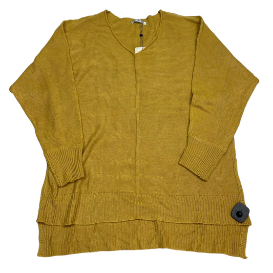 Sweater By Profile Apparel In Yellow, Size: L