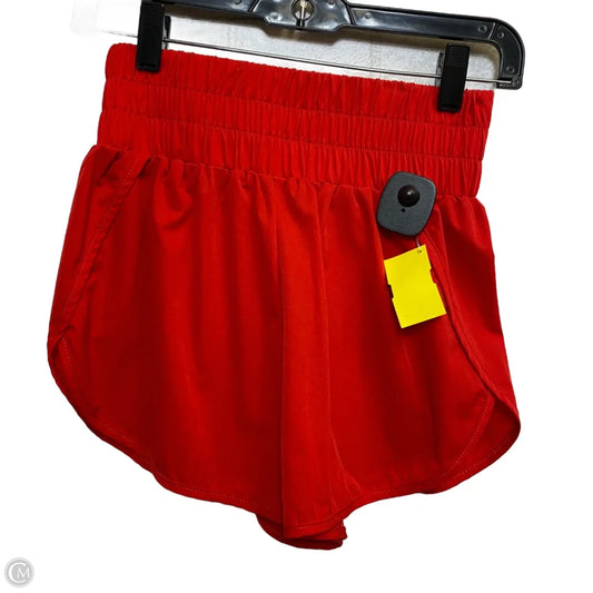 Athletic Shorts By Shein In Red, Size: S