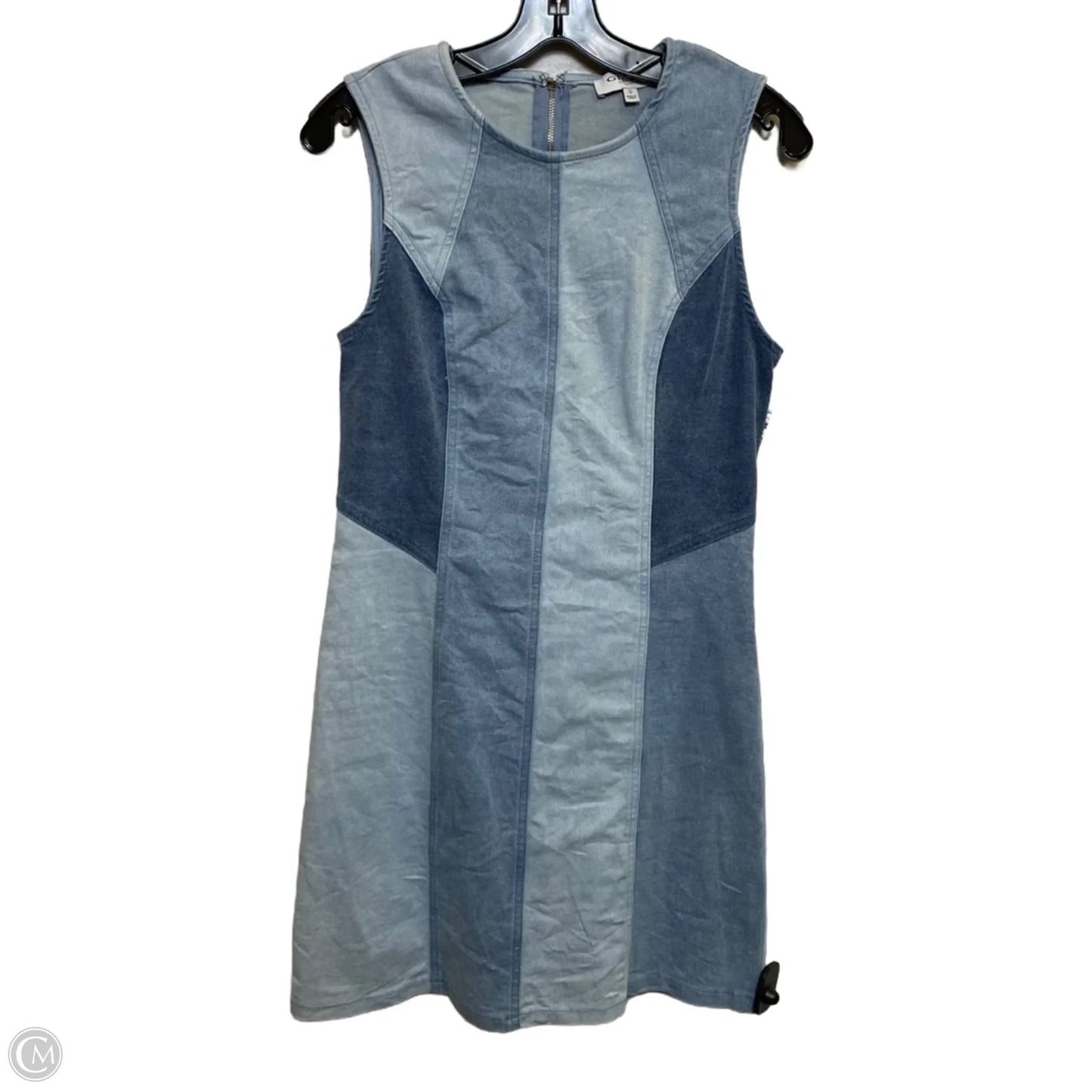 Dress Casual Short By Gilli In Blue Denim, Size: S