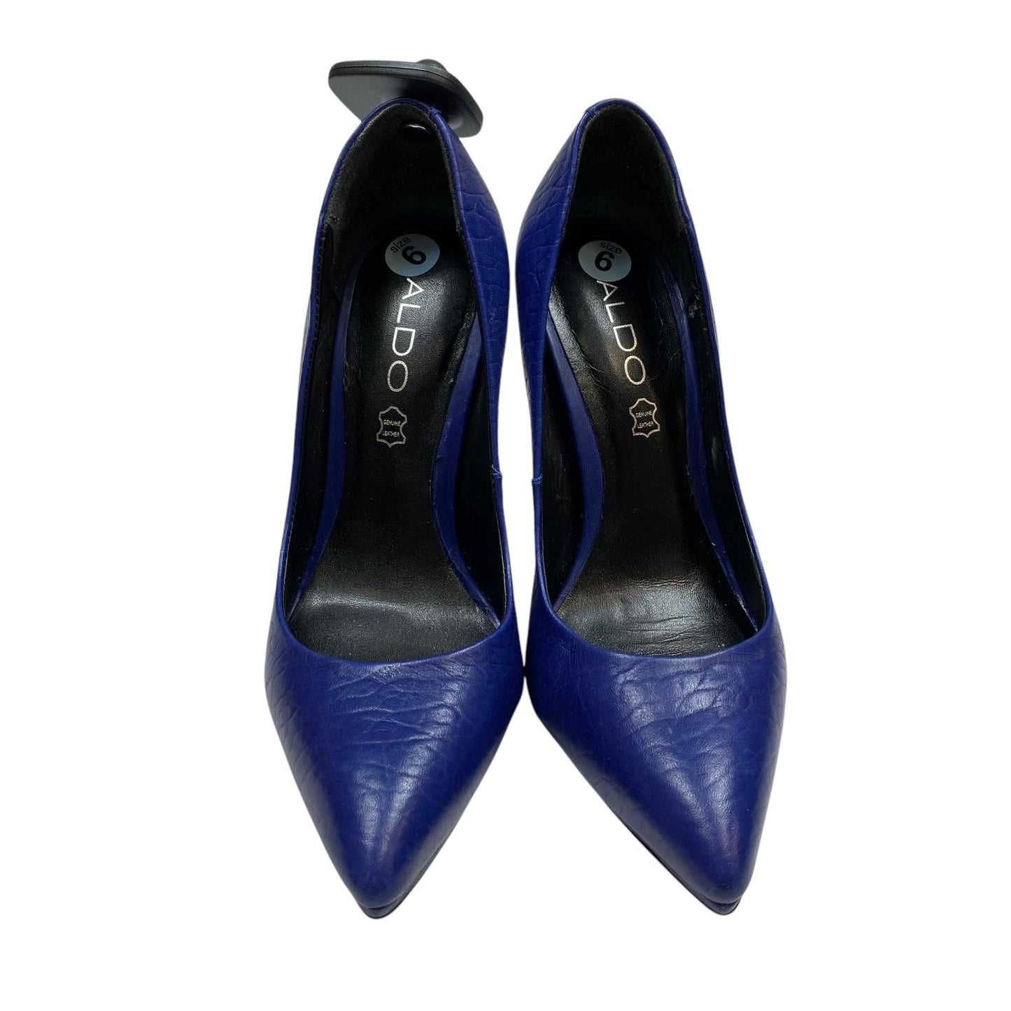 Shoes Heels Stiletto By Aldo In Blue, Size: 6