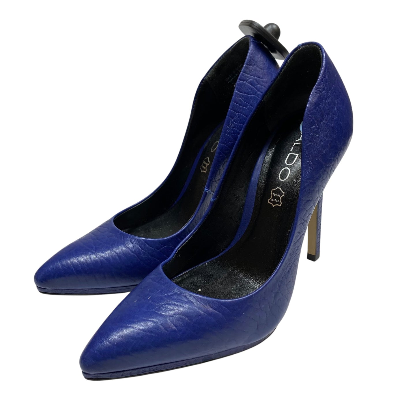 Shoes Heels Stiletto By Aldo In Blue, Size: 6