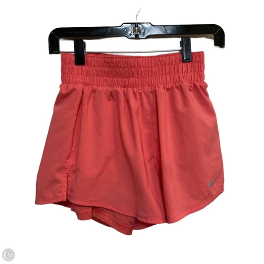 Athletic Shorts By Nike Apparel In Pink, Size: Xs