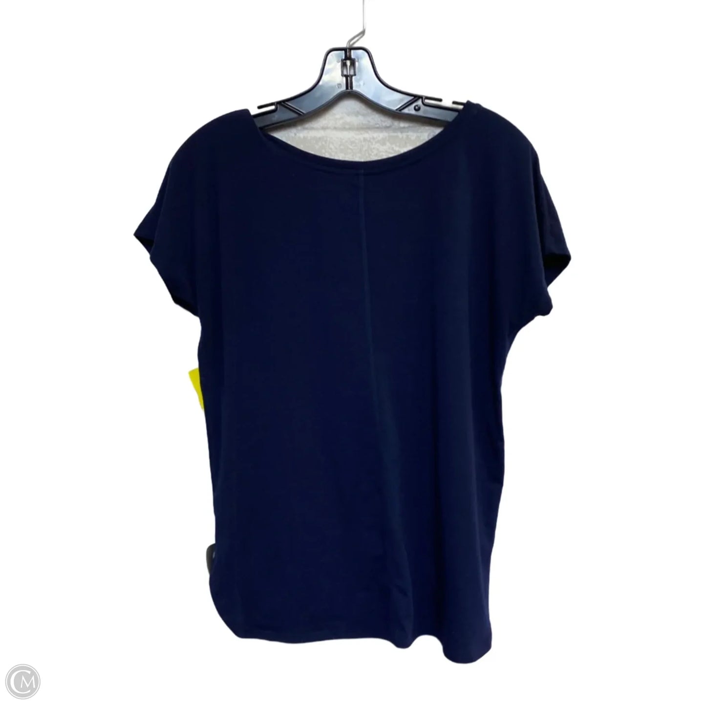 Athletic Top Short Sleeve By Gap In Navy, Size: Xs