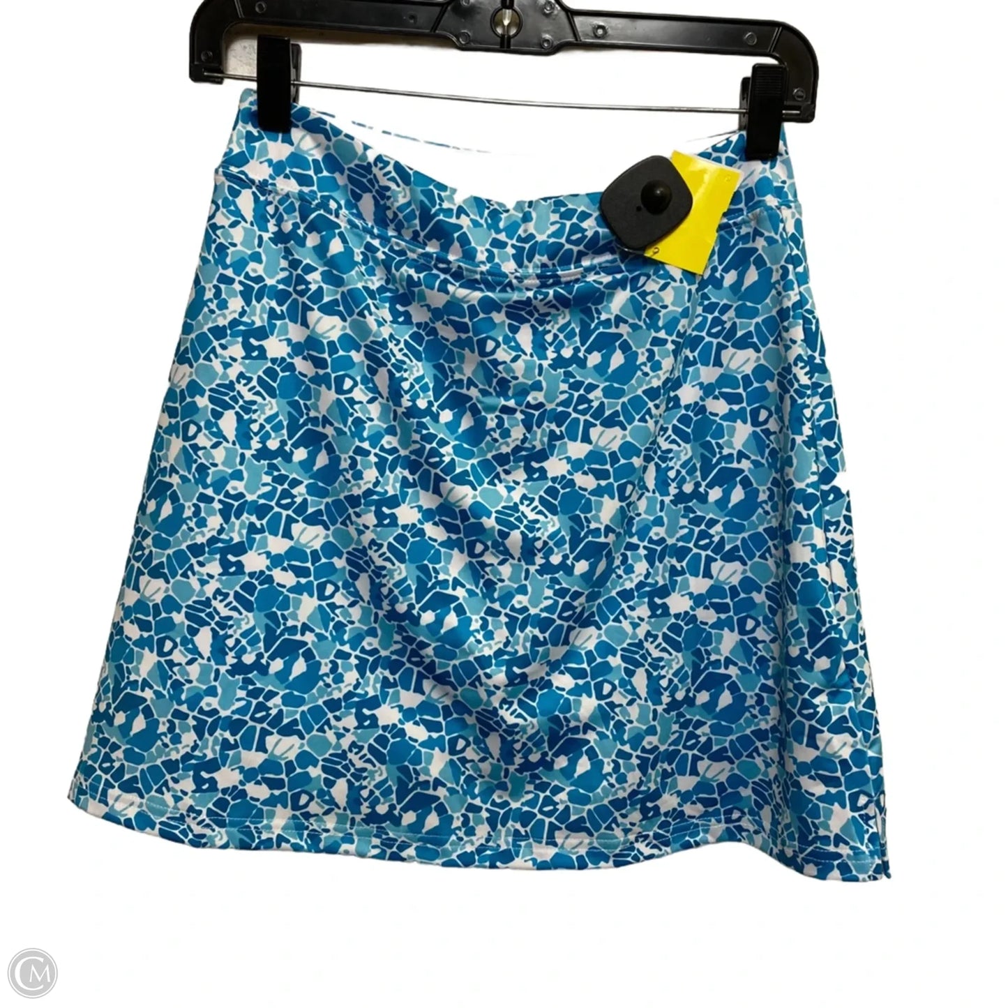 Athletic Skort By Ekouaer In Blue & White, Size: S