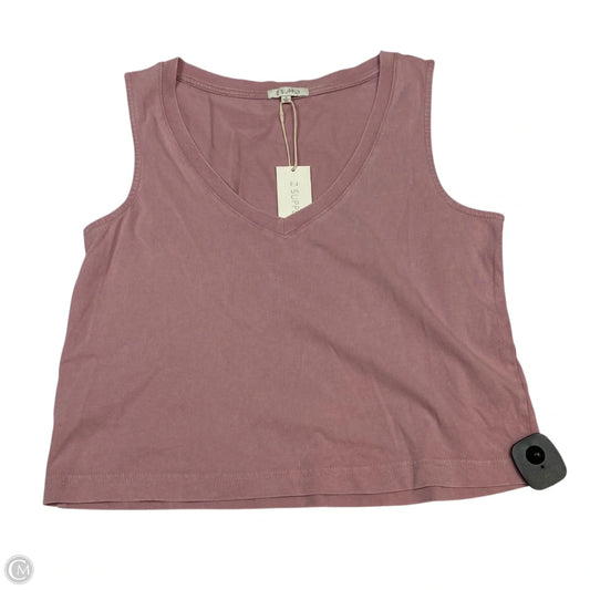 Top Sleeveless By Z Supply In Pink, Size: S