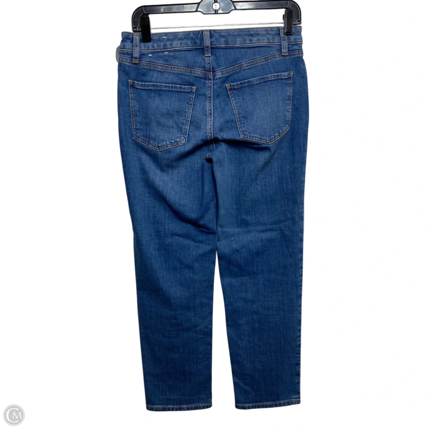 Jeans Straight By Talbots In Blue Denim, Size: 2