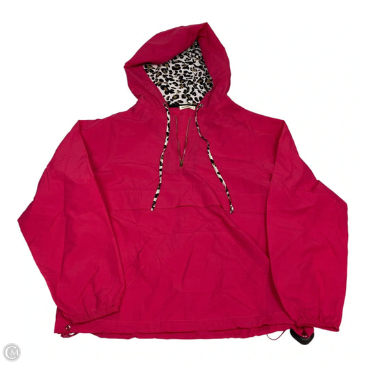 Jacket Windbreaker By Andthewhy In Pink, Size: S