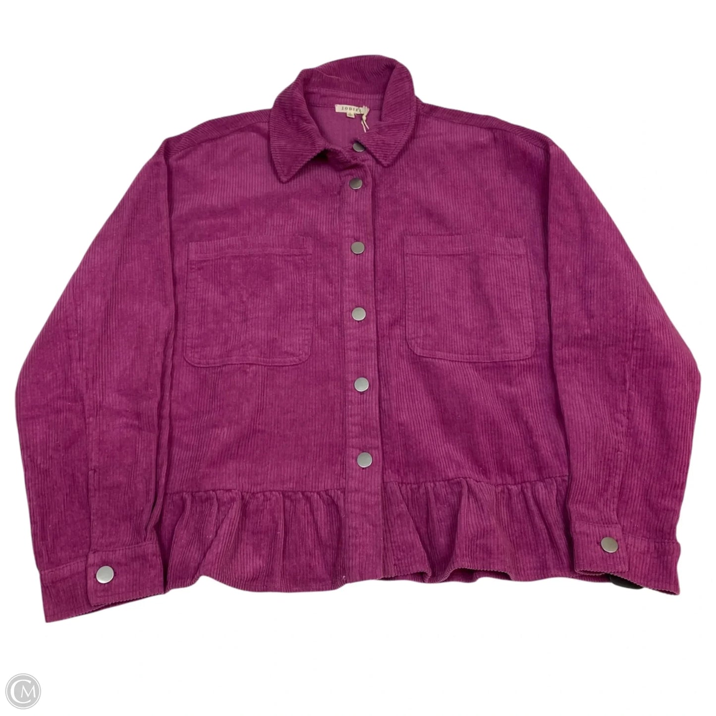 Jacket Shirt By Jodifl In Pink, Size: S