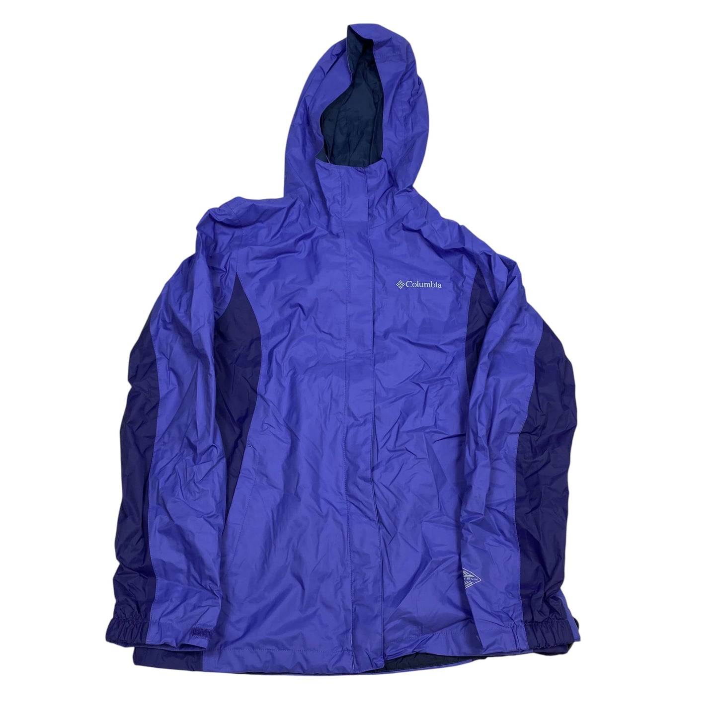 Jacket Windbreaker By Columbia In Purple, Size: Xs