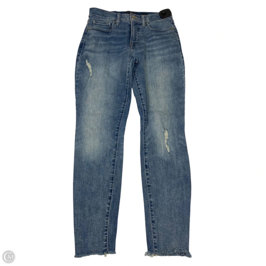 Jeans Skinny By Lucky Brand In Blue Denim, Size: 6
