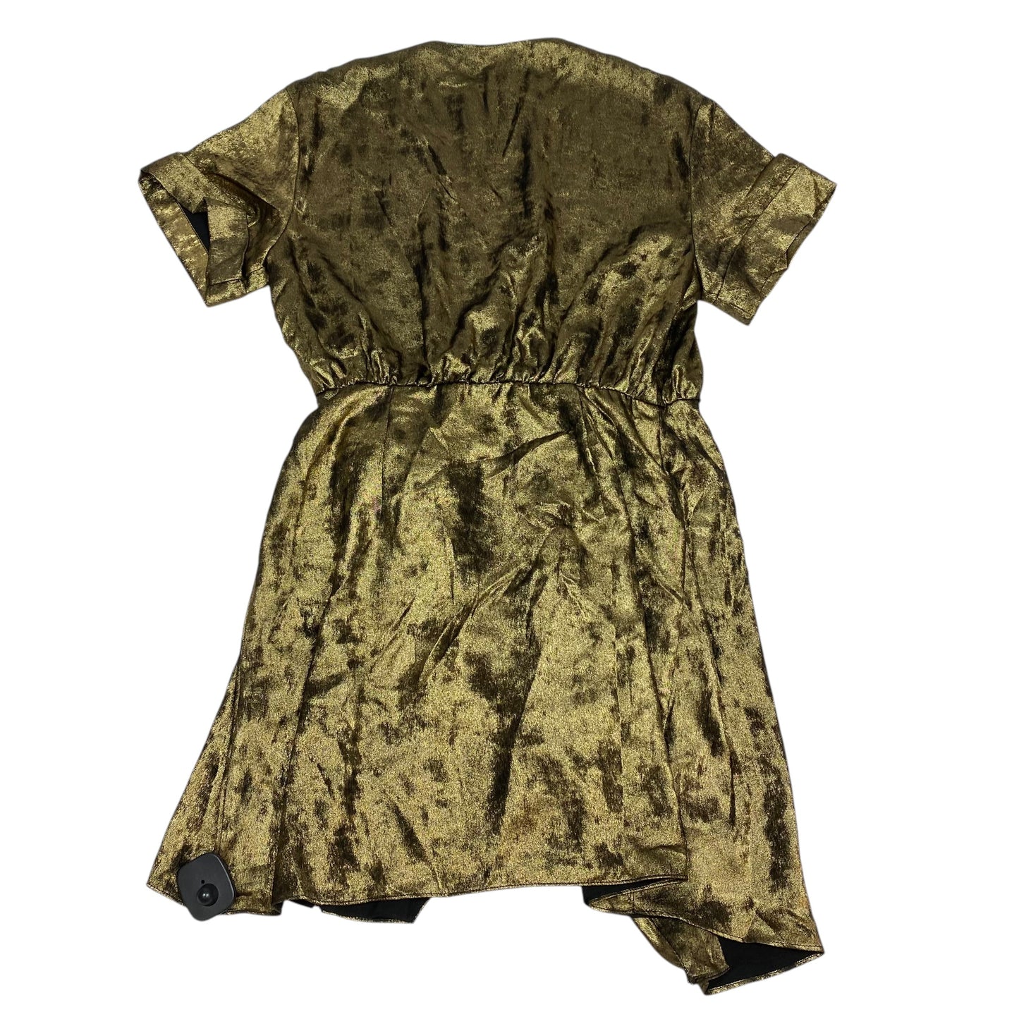 Dress Party Short By Zara In Gold, Size: L