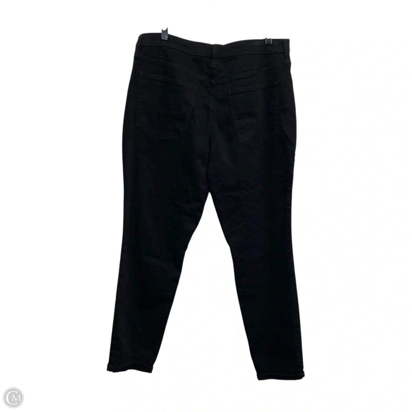 Jeans Skinny By Universal Thread In Black Denim, Size: 14