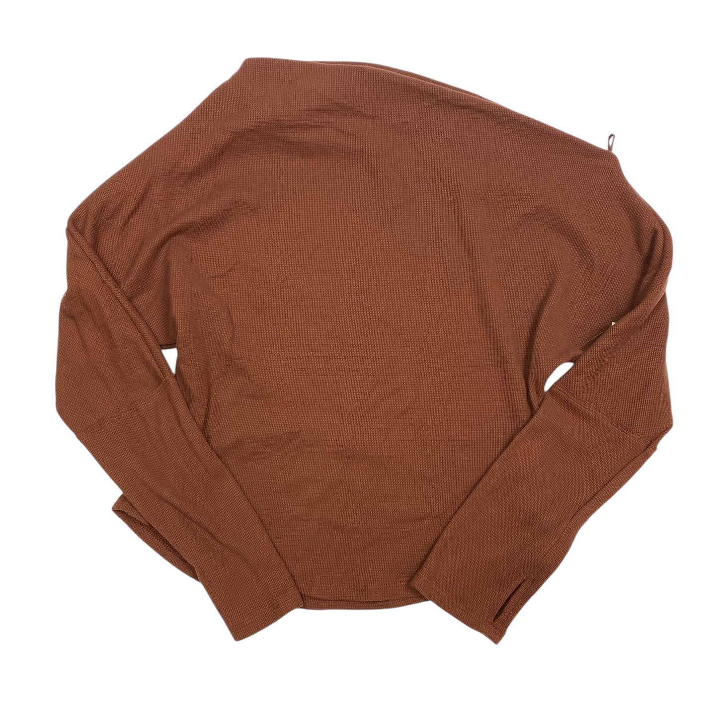 Top Long Sleeve By We The Free In Brown, Size: L