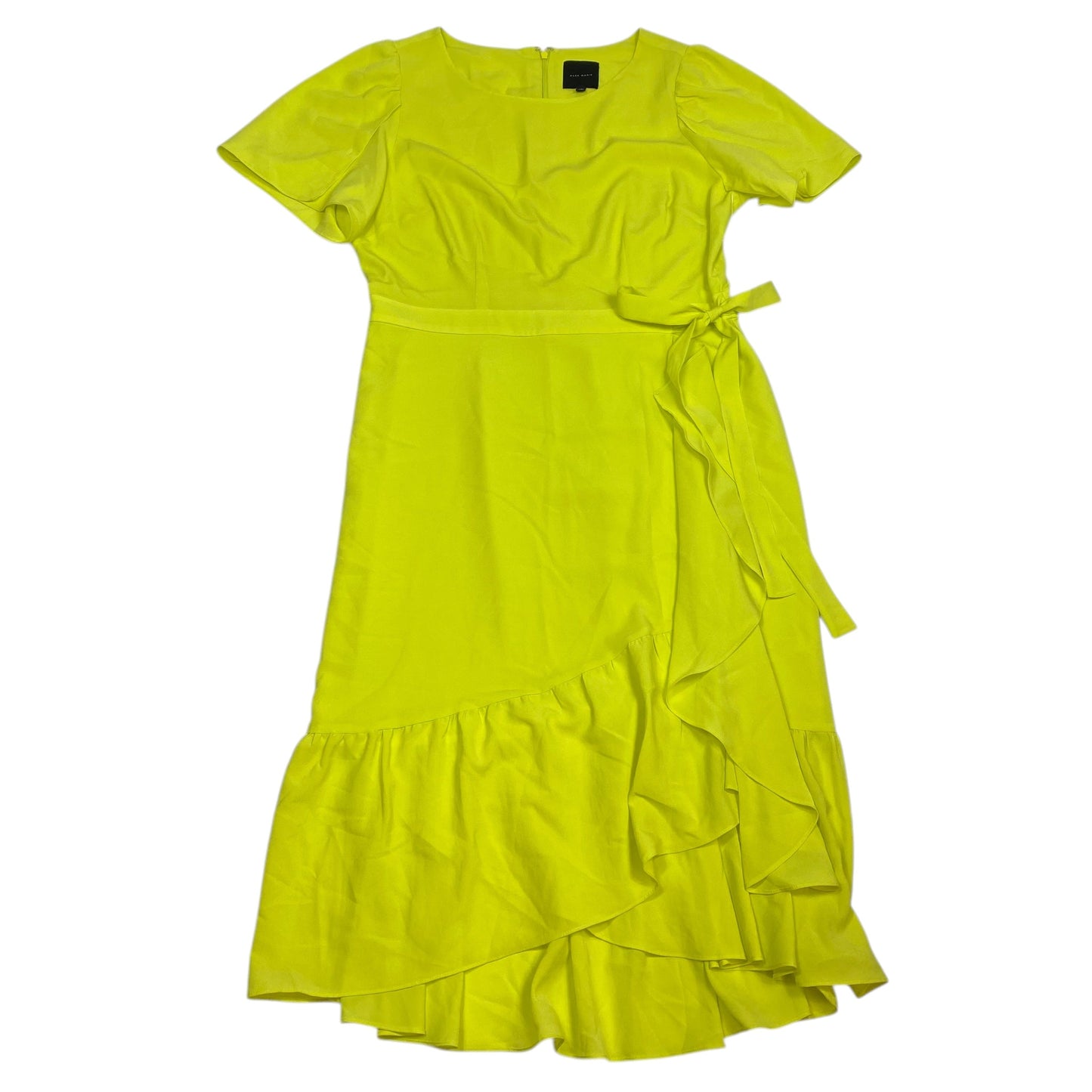 Dress Party Midi By Alex Marie In Yellow, Size: L