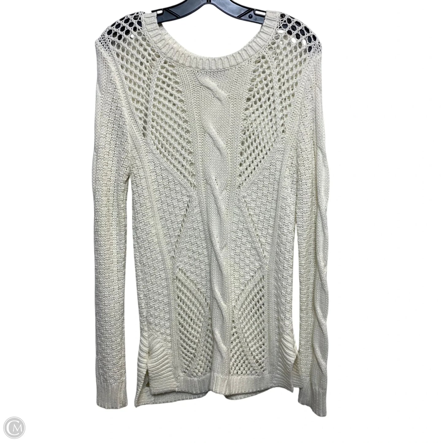 Sweater By Rubbish In Cream, Size: Xl